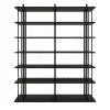 studiointervallo Bookcases<Zenobia Black Bookcase
