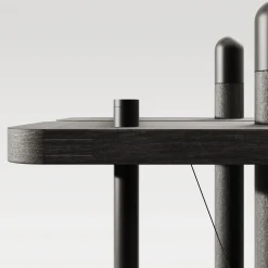 studiointervallo Bookcases<Zenobia Black Bookcase
