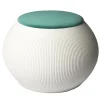 Elli Ottomans & Poufs<Zero Donut Acqua Marina Multifunctional Element