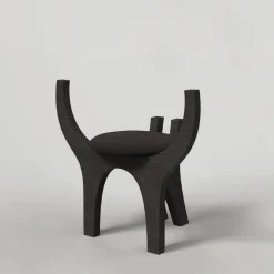 Edizione Limitata by Simone Fanciullacci Stools<Zero V1 Black Wood Stool