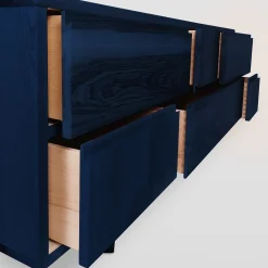 Ebanisteria Roberto Gambella Sideboards Buffets<Zhu Blue Sideboard by Eugenio Gambella