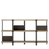 Driade Bookcases<Zigzag 2-Shelf Durmast & Bronze Bookcase by Konstantin Grcic