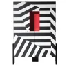Driade Cabinets<Ziqqurat Striped Polychrome Cabinet by Lab