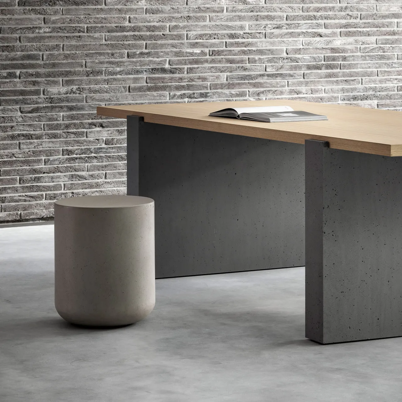 Cimento Stools<Zitella Stool by Parisotto and Formenton