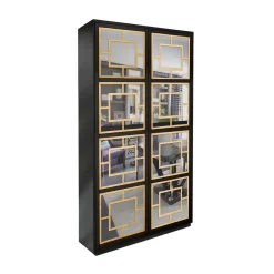 Isabella Costantini Cabinets<Zoe Armoire with Mirror and Plinth Base