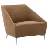 Alivar Armchairs<Zoe Brown Armchair by Giuseppe Bavuso