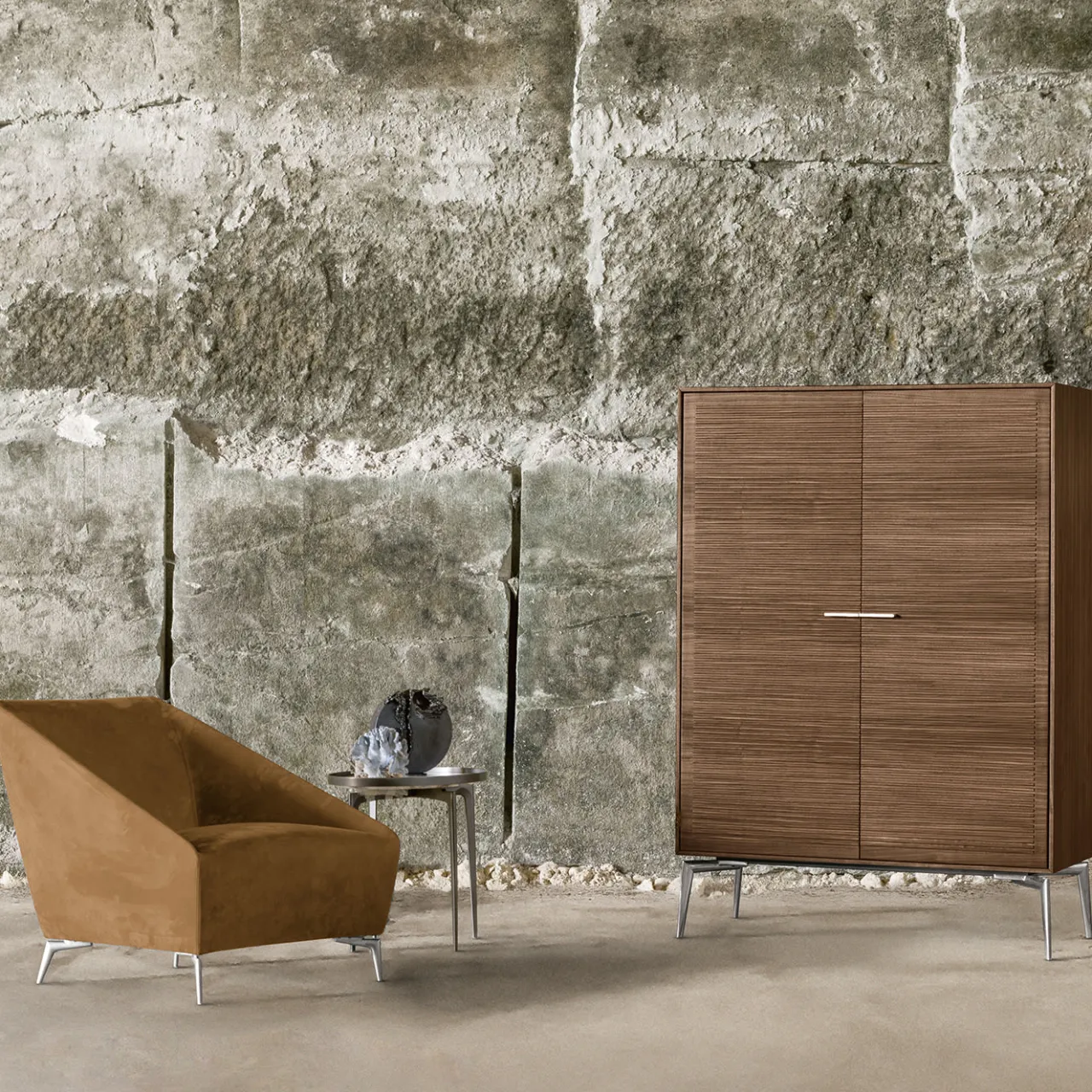 Alivar Armchairs<Zoe Brown Armchair by Giuseppe Bavuso