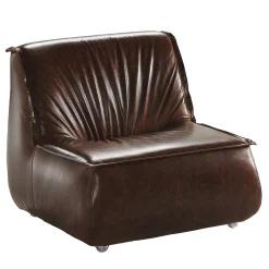 Bedding Atelier Armchairs<Zoe Brown Leather Lounge Chair
