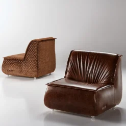 Bedding Atelier Armchairs<Zoe Brown Leather Lounge Chair