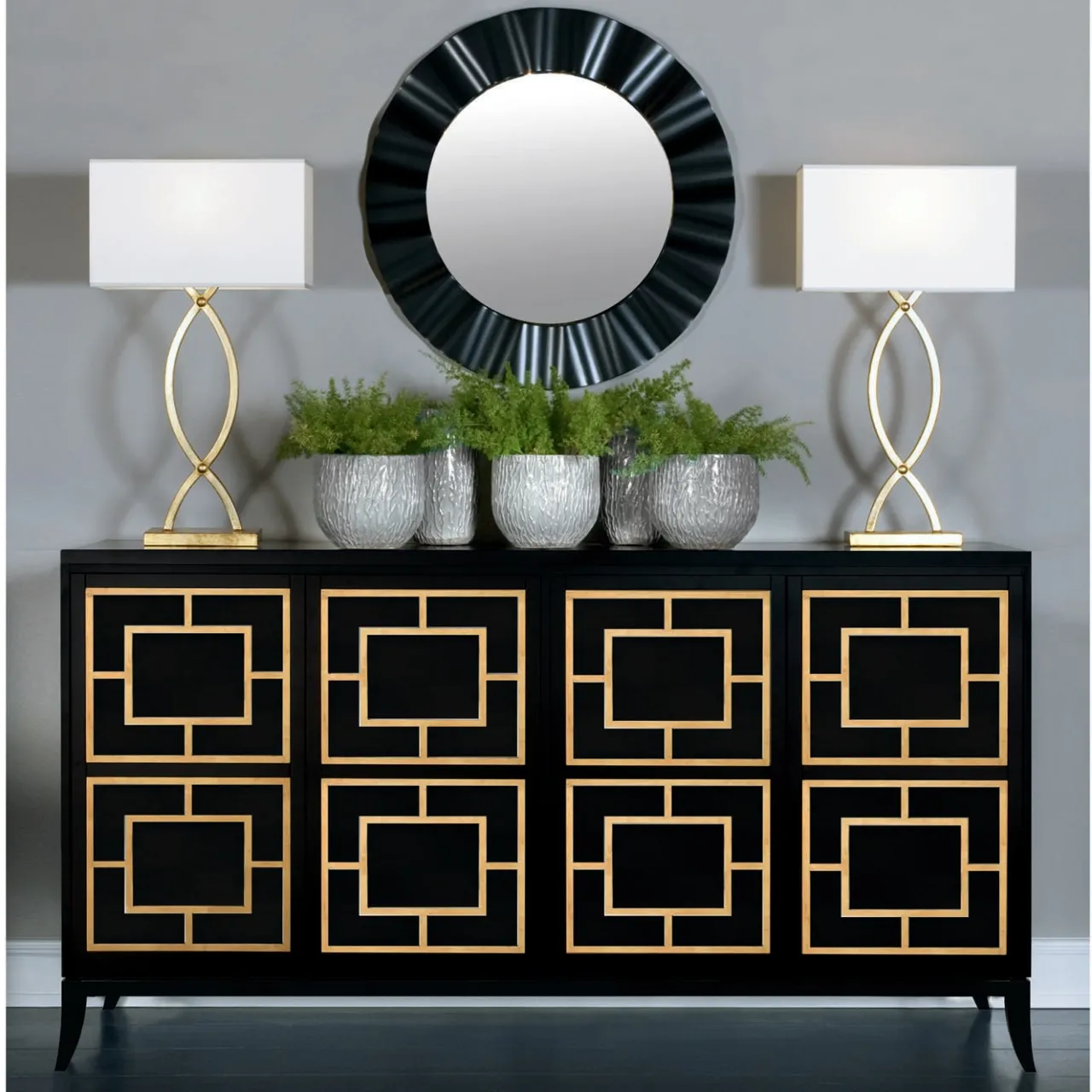 Isabella Costantini Sideboards Buffets<Zoe Sideboard with Curved Legs
