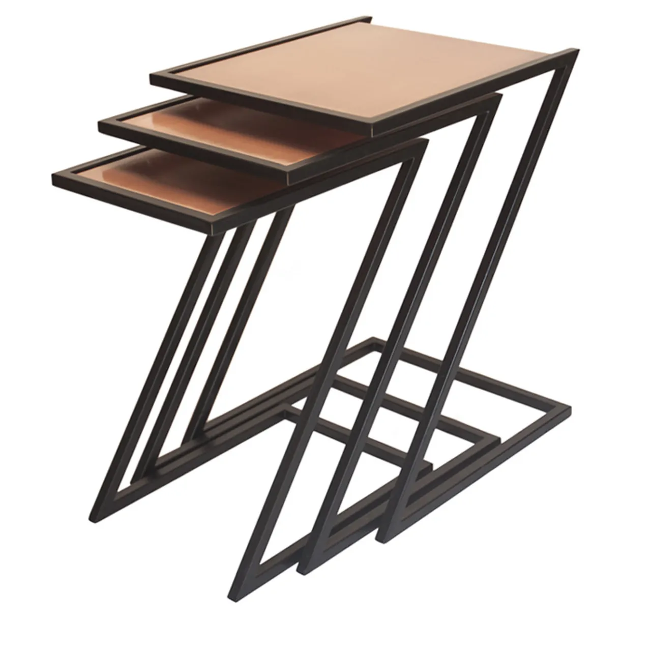 Francesco Della Femina Nesting Tables<Zumm Zum Zu Iron Nesting Tables