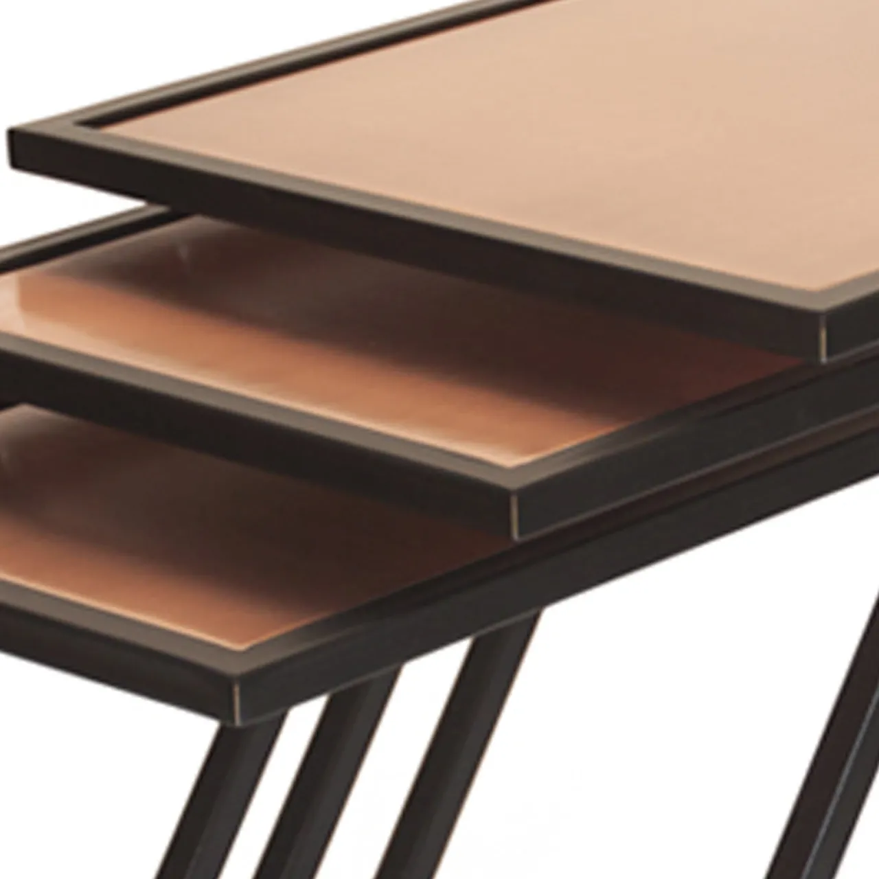 Francesco Della Femina Nesting Tables<Zumm Zum Zu Iron Nesting Tables