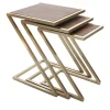 Francesco Della Femina Nesting Tables<Zumm Zum Zu Wood Nesting Tables