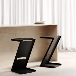 Marco Ripa Bar Stools<ZZ Top Black Iron Bar Stool